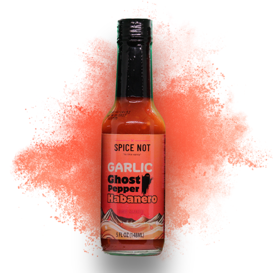 Garlic Ghost Pepper Habanero Hot Sauce, 5oz